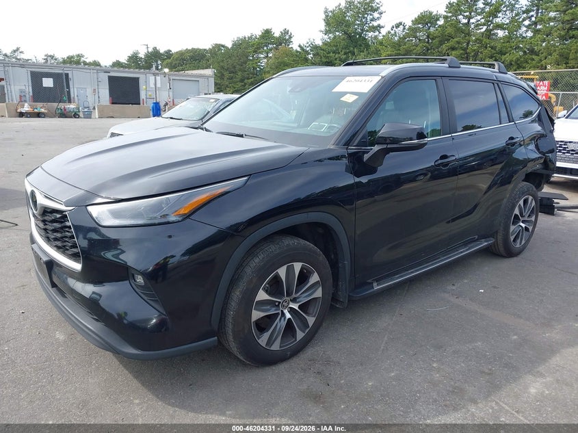 Vin: 5tdkdrbh8rs554532, lot: 46704243, toyota highlander xle 20242