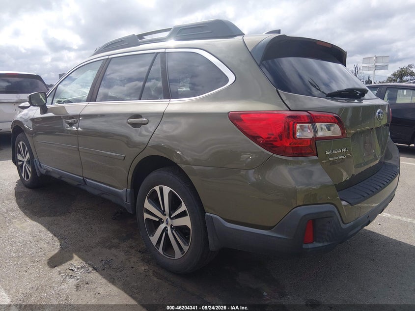 Vin: 4s4bsencxj3324829, lot: 46704253, subaru outback 3.6r limited 20183