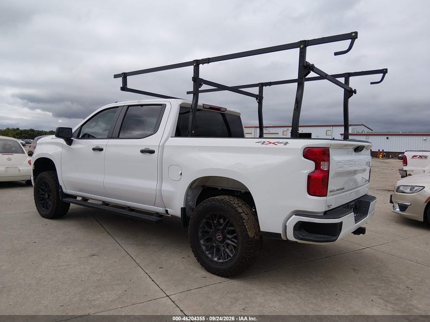 Vin: 1gcpkbek4sz294208, lot: 46704267, chevrolet silverado 1500 4wd  short bed custom 20253