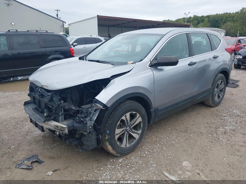 2019 Honda Cr-V Lx, Front End, IAAI, VIN 2HKRW5H37KH402542 — photo 2