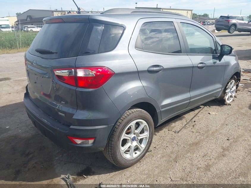 Vin: maj3s2ge8kc293187, lot: 46704282, ford ecosport se 20194