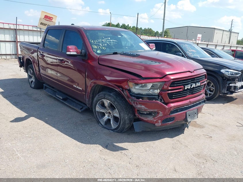 Vin: 1c6rrejt4nn291607, lot: 46704284, ram 1500 laramie  4x2 5'7 box 2022 img_1