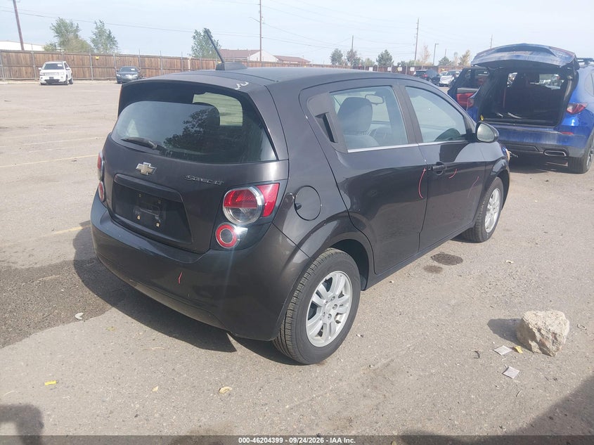Vin: 1g1jc6sh9f4108967, lot: 46704309, chevrolet sonic lt auto 20154