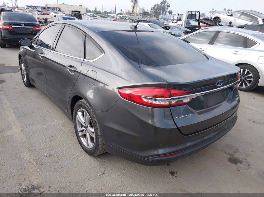 Vin: 3fa6p0hd6jr181061, lot: 46704318, ford fusion se 20183