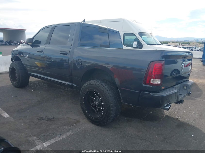 Vin: 1c6rr7mtxhs503715, lot: 46704319, ram 1500 sport  4x4 5'7 box 20173