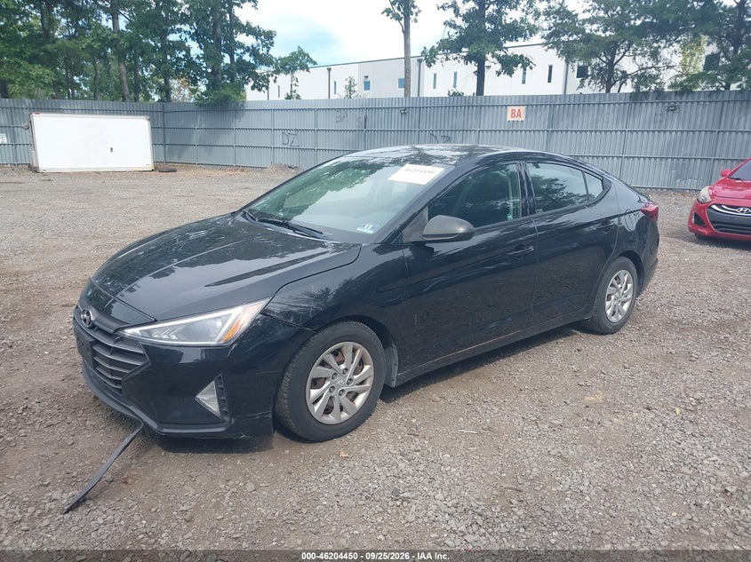 2019 Hyundai Elantra, Звичайний знос, IAAI, VIN 5NPD74LF6KH462945 — фото 2