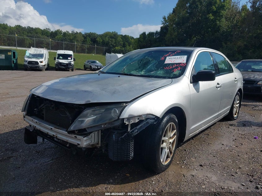 Vin: 3fahp0ga7cr351690, lot: 46704399, ford fusion s 20122
