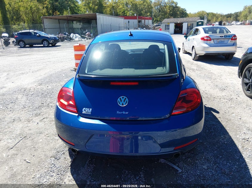 VOLKSWAGEN BEETLE 2012 VIN 3VWVA7ATXCM615447