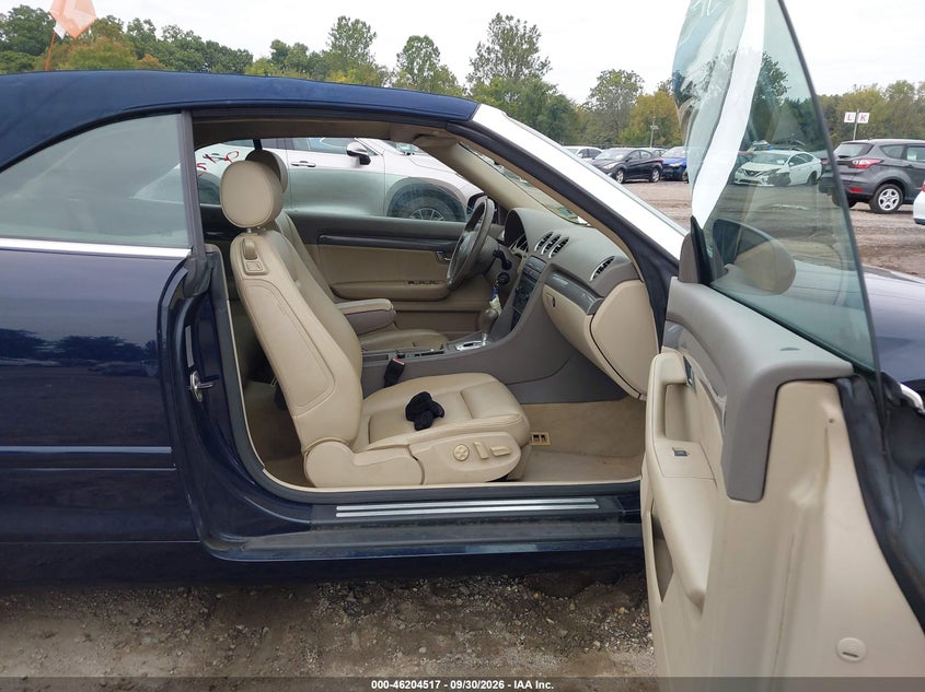 AUDI A4 2003 VIN WAUAC48H43K022585