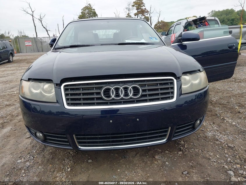 2003 AUDI A4 auction photo 6