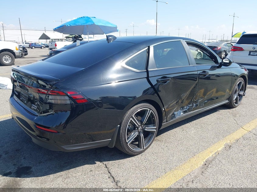 Vin: 1hgcy2f58sa063401, lot: 46704431, honda accord hybrid sport 20254