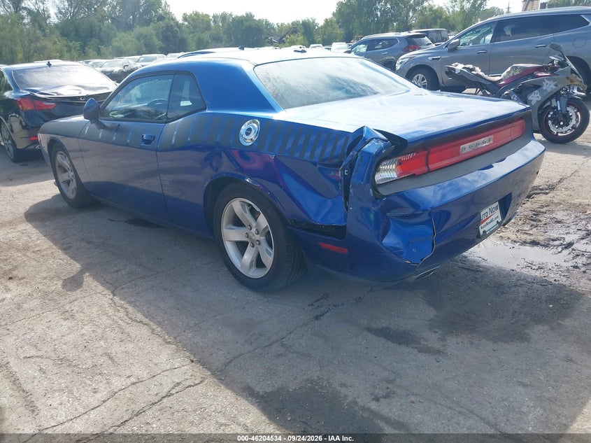 Vin: 2c3cdyag8ch239120, lot: 46704446, dodge challenger sxt 20123