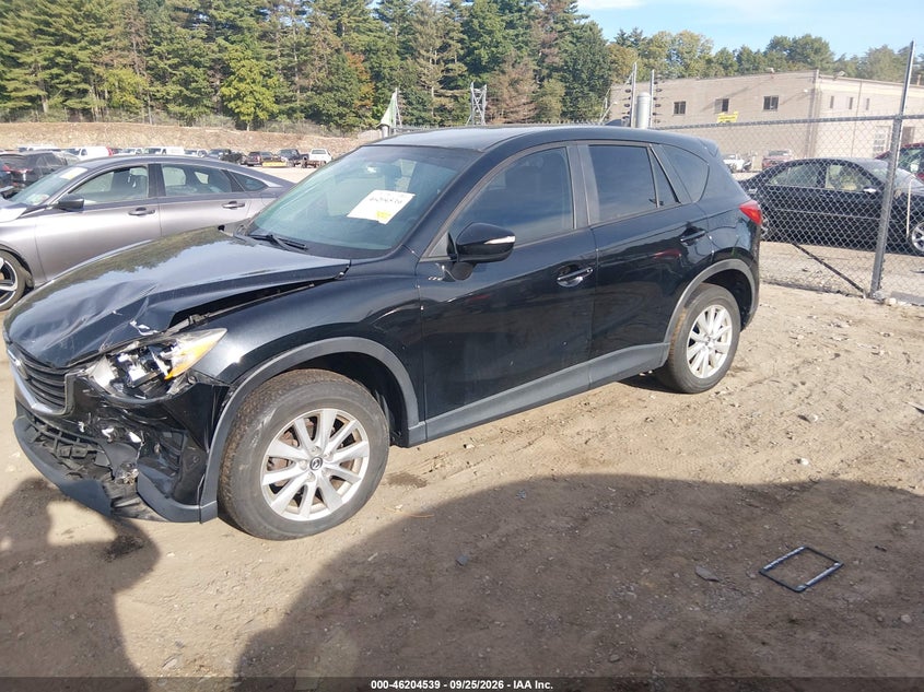 Vin: jm3ke2be2g0628478, lot: 46704451, mazda cx-5 sport 20162