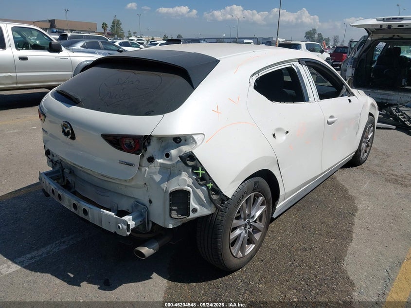 Vin: jm1bpajl5m1314617, lot: 46704460, mazda mazda3 2.5 s 20214