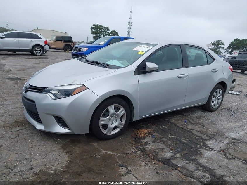 Vin: 2t1burhe5gc559383, lot: 46704467, toyota corolla le 20162
