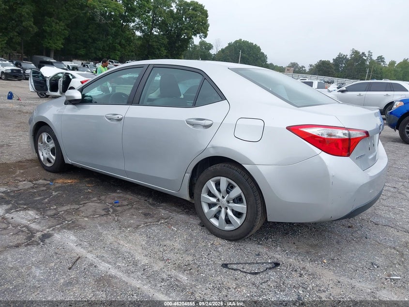 Vin: 2t1burhe5gc559383, lot: 46704467, toyota corolla le 20163
