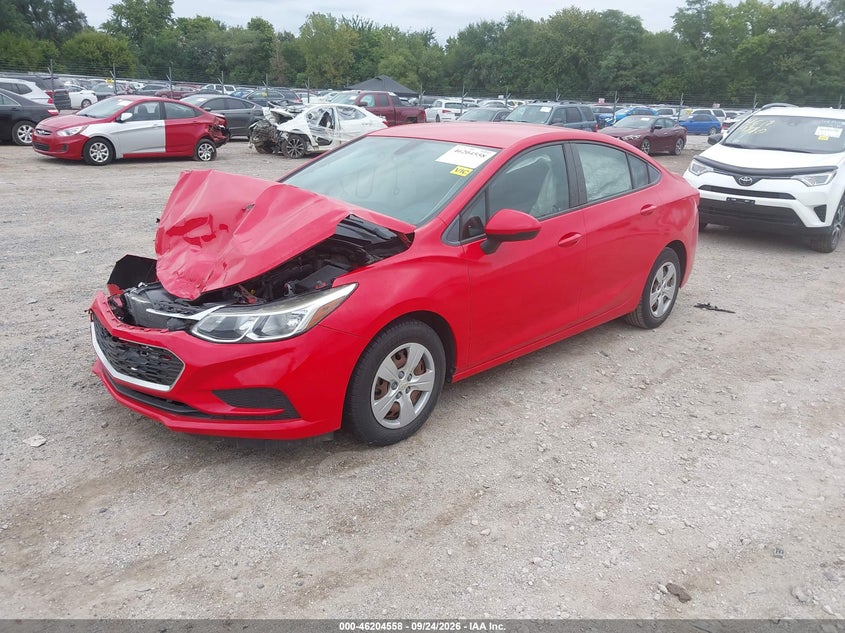 Vin: 1g1bc5sm4g7261350, lot: 46704470, chevrolet cruze ls auto 20162
