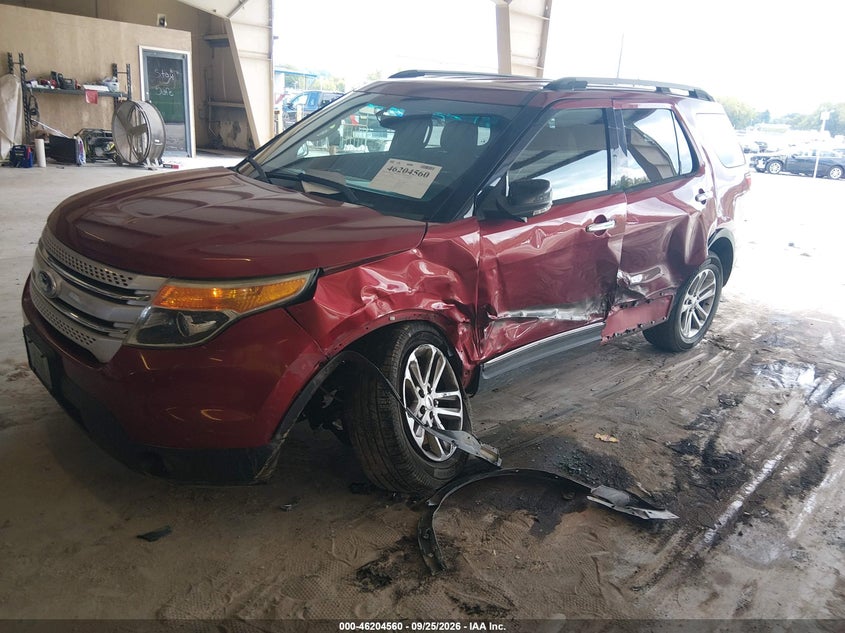 2013 Ford Explorer, Лівий бік, IAAI, VIN 1FM5K8D87DGC68860 — фото 2