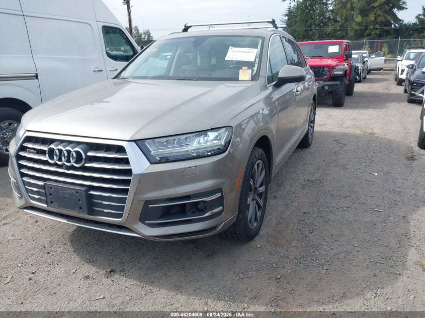 Vin: wa1vaaf75hd034639, lot: 46704521, audi q7 3.0t premium 20172