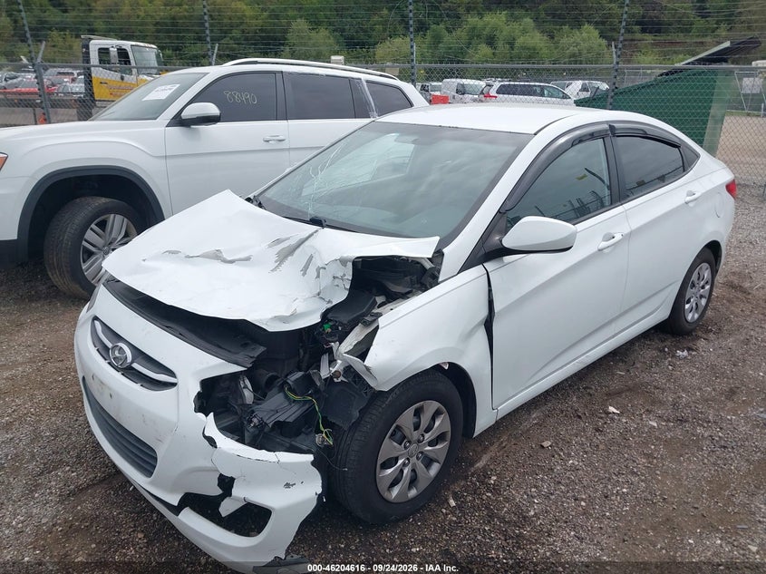 Vin: kmhct4aexfu932712, lot: 46704528, hyundai accent gls 20152