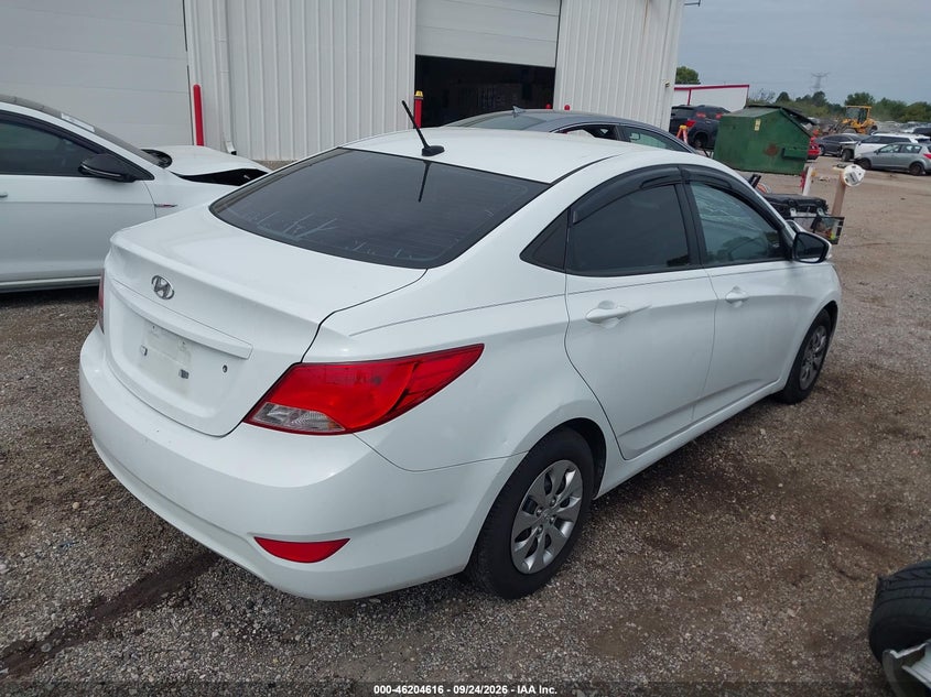 Vin: kmhct4aexfu932712, lot: 46704528, hyundai accent gls 20154