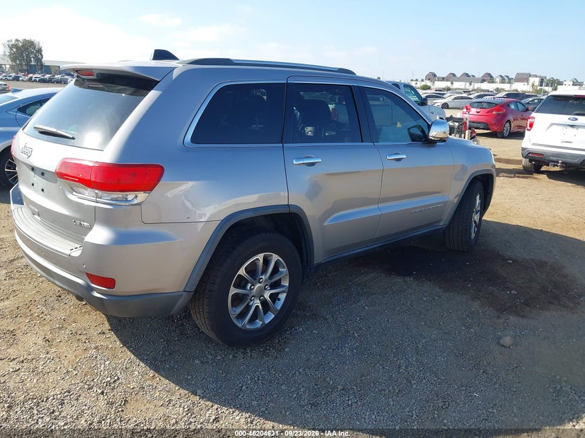 Vin: 1c4rjfbg2fc748919, lot: 46704543, jeep grand cherokee limited 20154