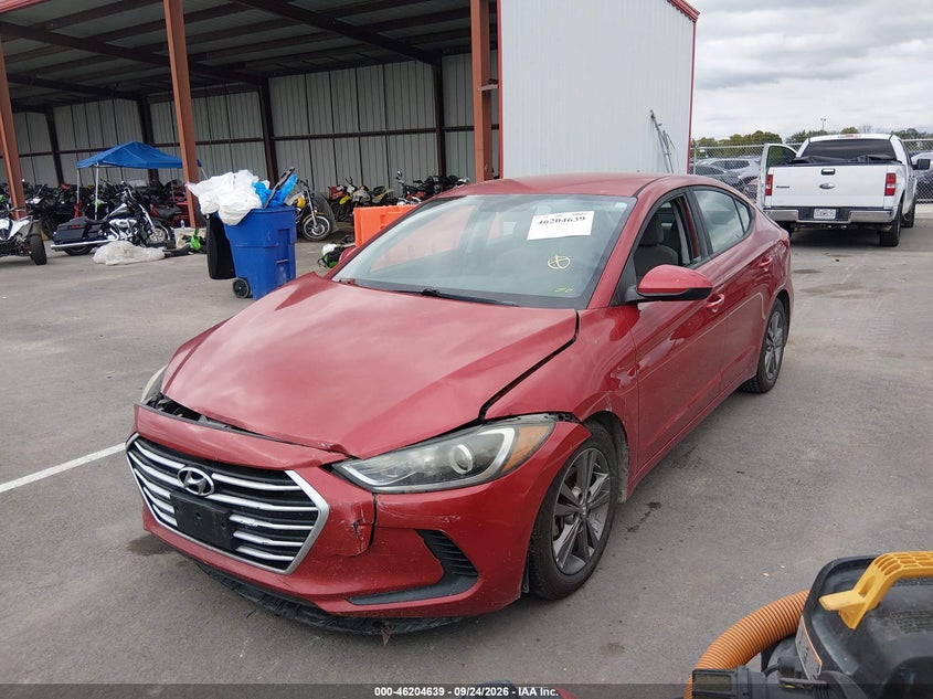 Vin: 5npd84lf5jh234544, lot: 46704551, hyundai elantra sel 20182