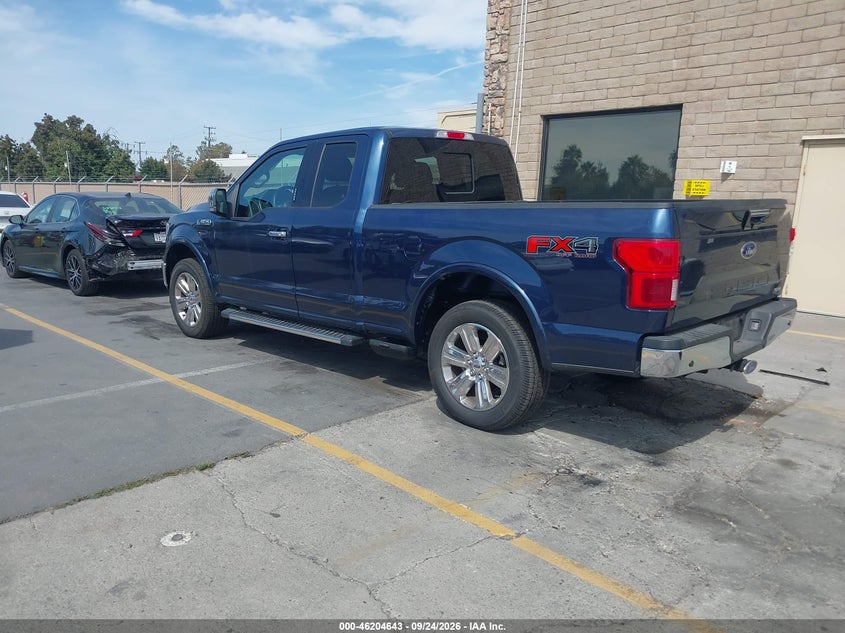 Vin: 1ftfx1e40kkd64465, lot: 46704555, ford f-150 lariat 20193