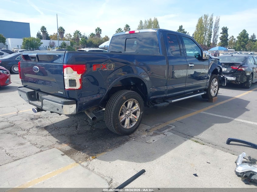 Vin: 1ftfx1e40kkd64465, lot: 46704555, ford f-150 lariat 20194