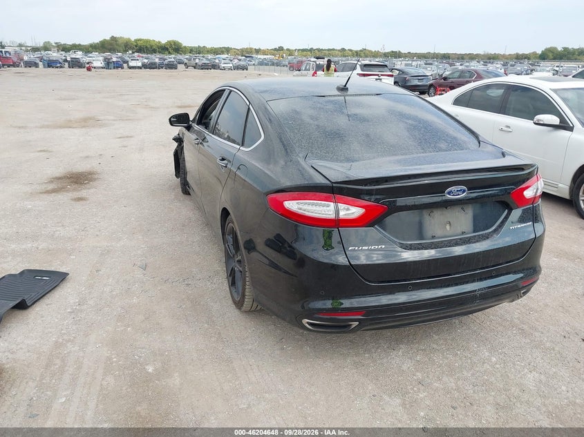 Vin: 3fa6p0k92gr186092, lot: 46704560, ford fusion titanium 20163