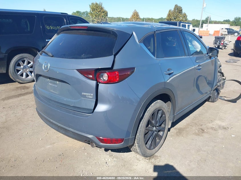 Vin: jm3kfbcy9m0496854, lot: 46704570, mazda cx-5 carbon edition turbo 20214