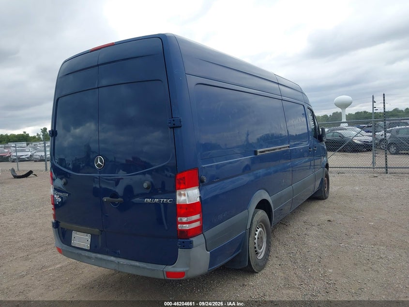 Vin: wd3pe8cc2c5699346, lot: 46704573, mercedes-benz sprinter 2500 high roof 20124
