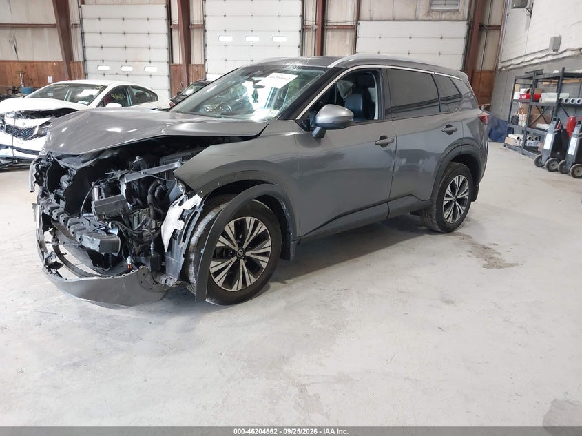 2021 Nissan Rogue, Left Front, IAAI, VIN JN8AT3BB6MW231665 — photo 2