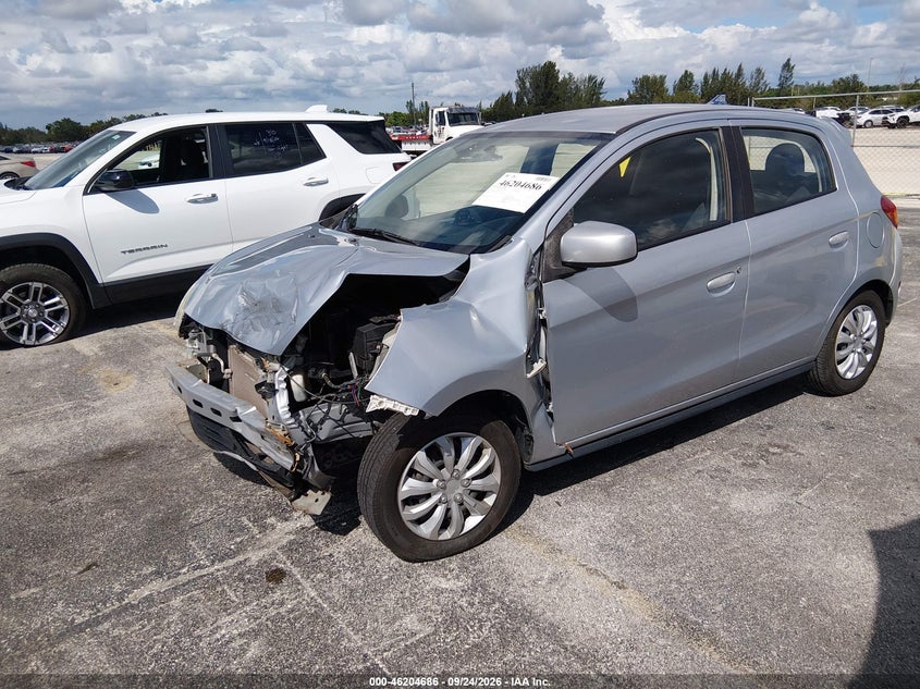 Vin: ml32a3hj5fh040415, lot: 46704598, mitsubishi mirage de 20152
