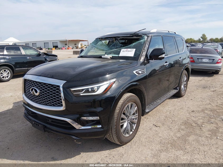 Vin: jn8az2ae4m9272122, lot: 46704599, infiniti qx80 luxe awd 20212