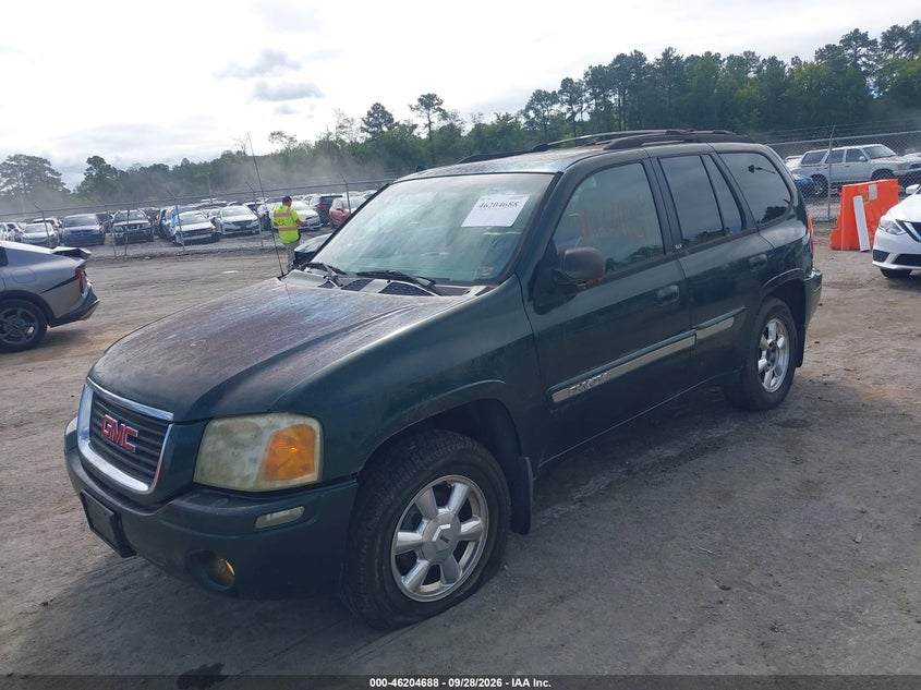 2003 GMC Envoy Slt, Обычный износ, IAAI, VIN 1GKDT13S432244243 — фото 2