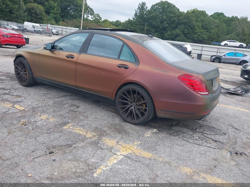 Vin: wddug8cb0fa116381, lot: 46704620, mercedes-benz s 550 20153