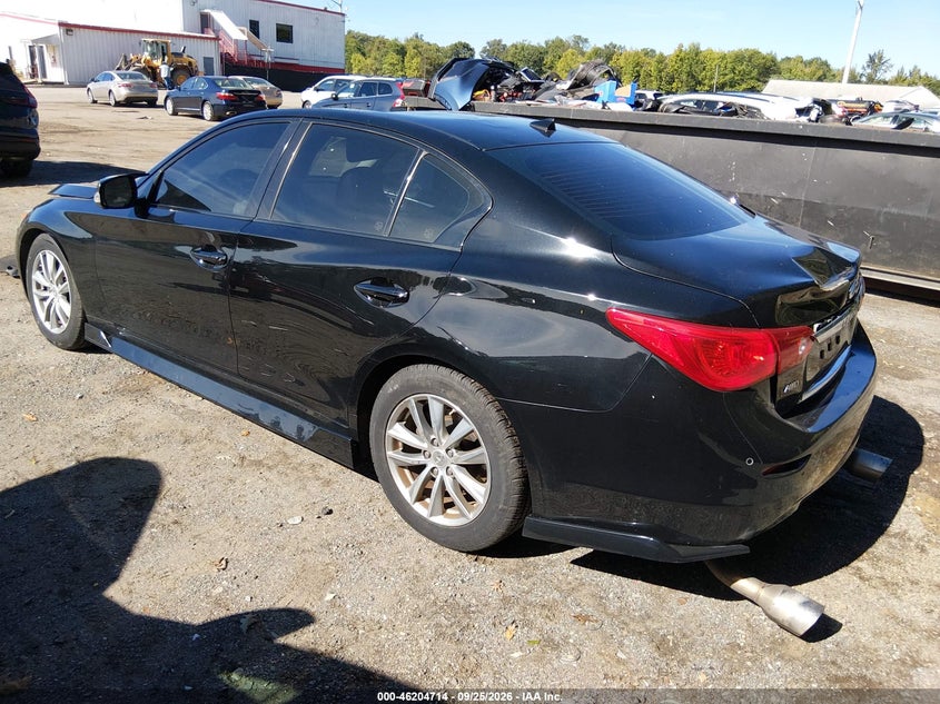 Vin: jn1bv7ar4em683582, lot: 46704626, infiniti q50 premium 20143