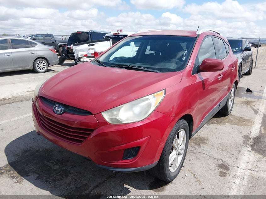 Vin: km8jucac0bu226307, lot: 46704635, hyundai tucson gls 20112