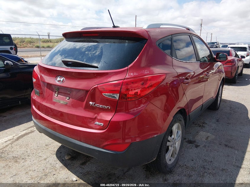 Vin: km8jucac0bu226307, lot: 46704635, hyundai tucson gls 20114