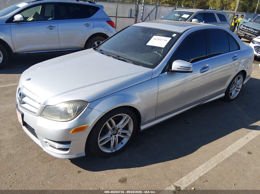 Vin: wddgf4hb6dr258623, lot: 46704646, mercedes-benz c-class c 250 sport 20132