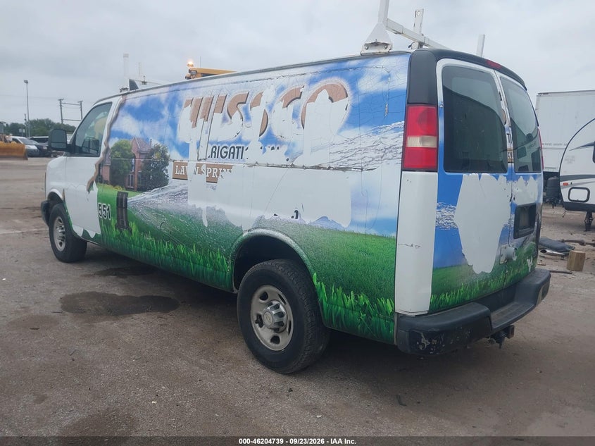 Vin: 1gcwggfa2b1109619, lot: 46704651, chevrolet express 2500 work van 20113