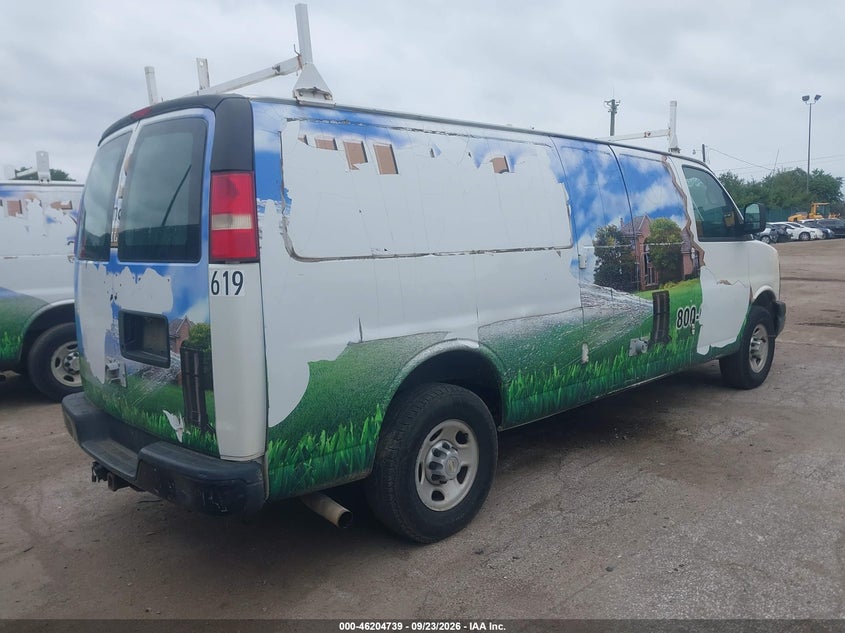 Vin: 1gcwggfa2b1109619, lot: 46704651, chevrolet express 2500 work van 20114
