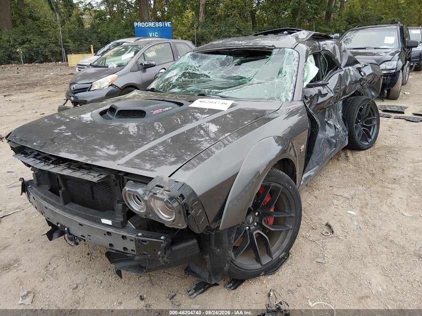 Vin: 2c3cdzfj6nh127915, lot: 46704652, dodge challenger r/t scat pack widebody 20222