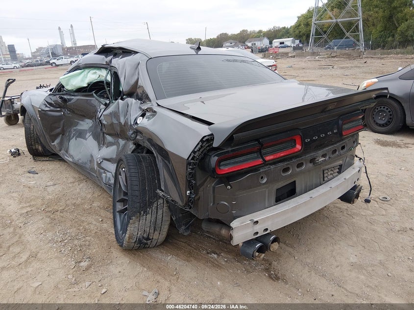 Vin: 2c3cdzfj6nh127915, lot: 46704652, dodge challenger r/t scat pack widebody 20223