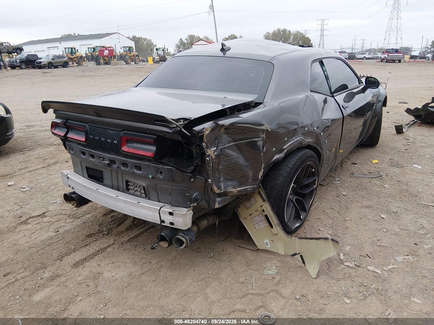 Vin: 2c3cdzfj6nh127915, lot: 46704652, dodge challenger r/t scat pack widebody 20224