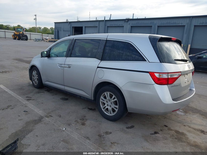 Vin: 5fnrl5h63cb093719, lot: 46704658, honda odyssey ex-l 20123