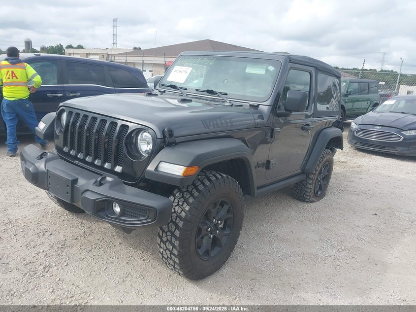 Vin: 1c4hjxag0mw803768, lot: 46704668, jeep wrangler willys sport 4x4 20212