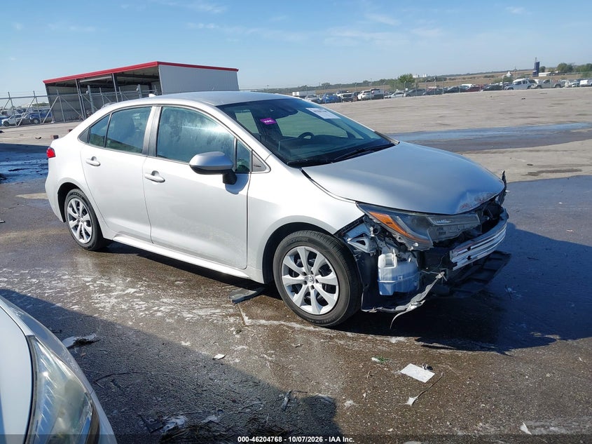 Vin: 5yfepmaexmp211074, lot: 46704680, toyota corolla le 20211