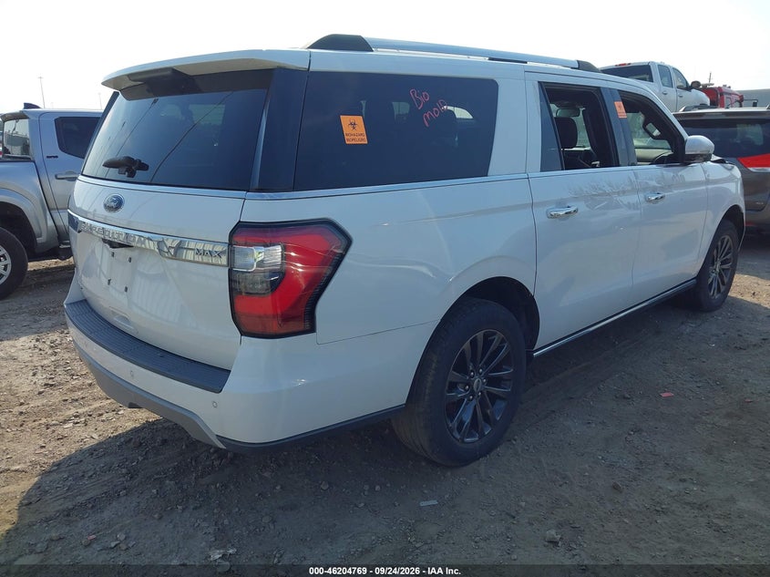 Vin: 1fmjk2at3mea08200, lot: 46704681, ford expedition limited max 20214